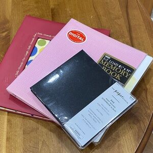 NWT.  Bundle of 3, scrapbook/ memory albums.